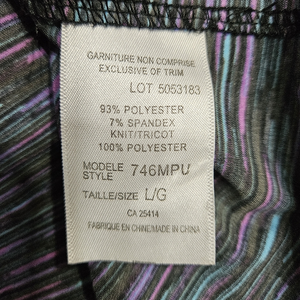 Multi-color scrub top - Picture 2 of 5